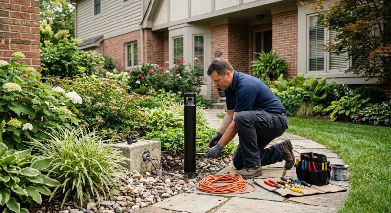 Landscape Lighting Installation in Orem, UT
